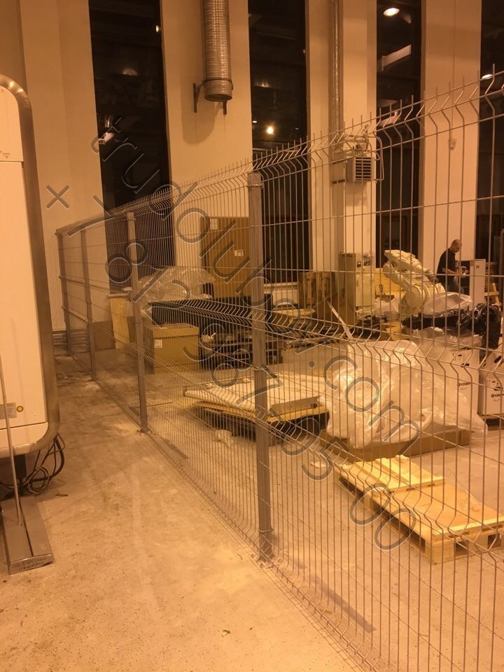 Забор из 3D сетки для Политехнического университета