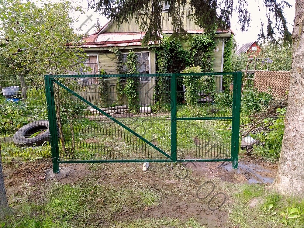 Забор из 3D сетки в массиве Михайловский