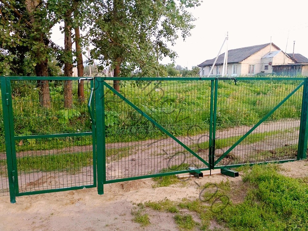 Забор из 3D сетки в Сологубовке